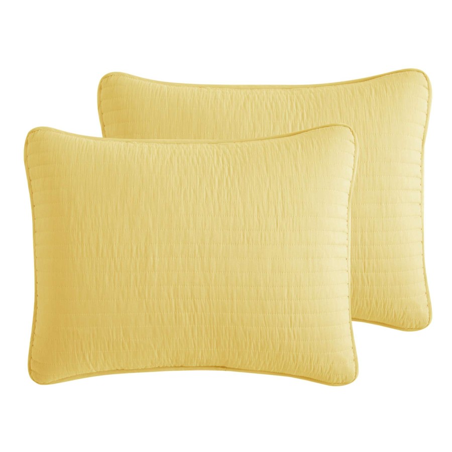 Bedding * | 3-Piece Yellow Quilt Set, King Low Price