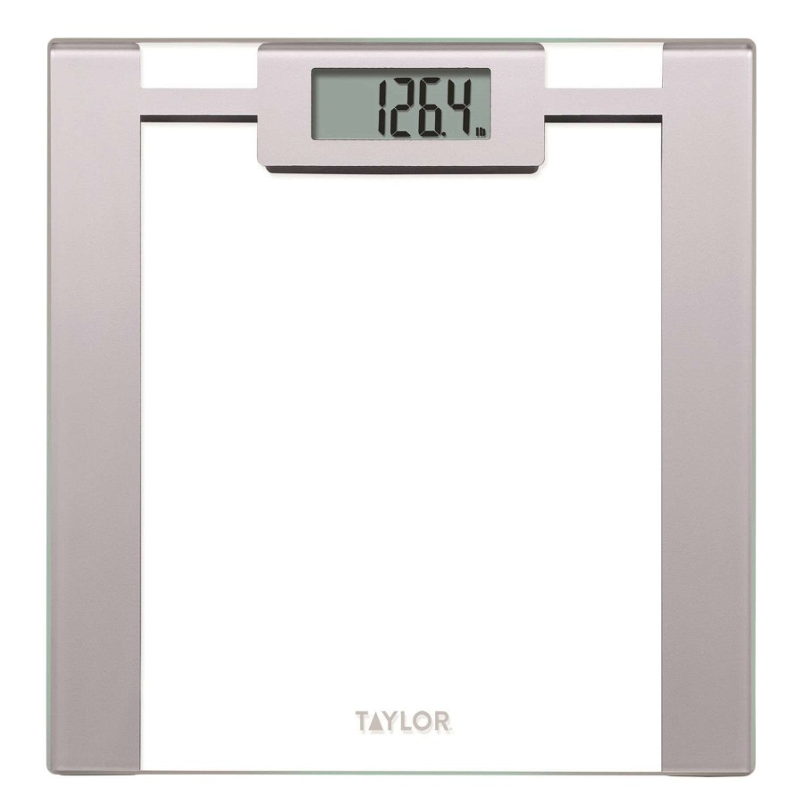 Bath * | Clear Digital Glass Scale Best-Selling