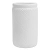 Bath * | White Ceramic Bath Tumbler, Small Featured