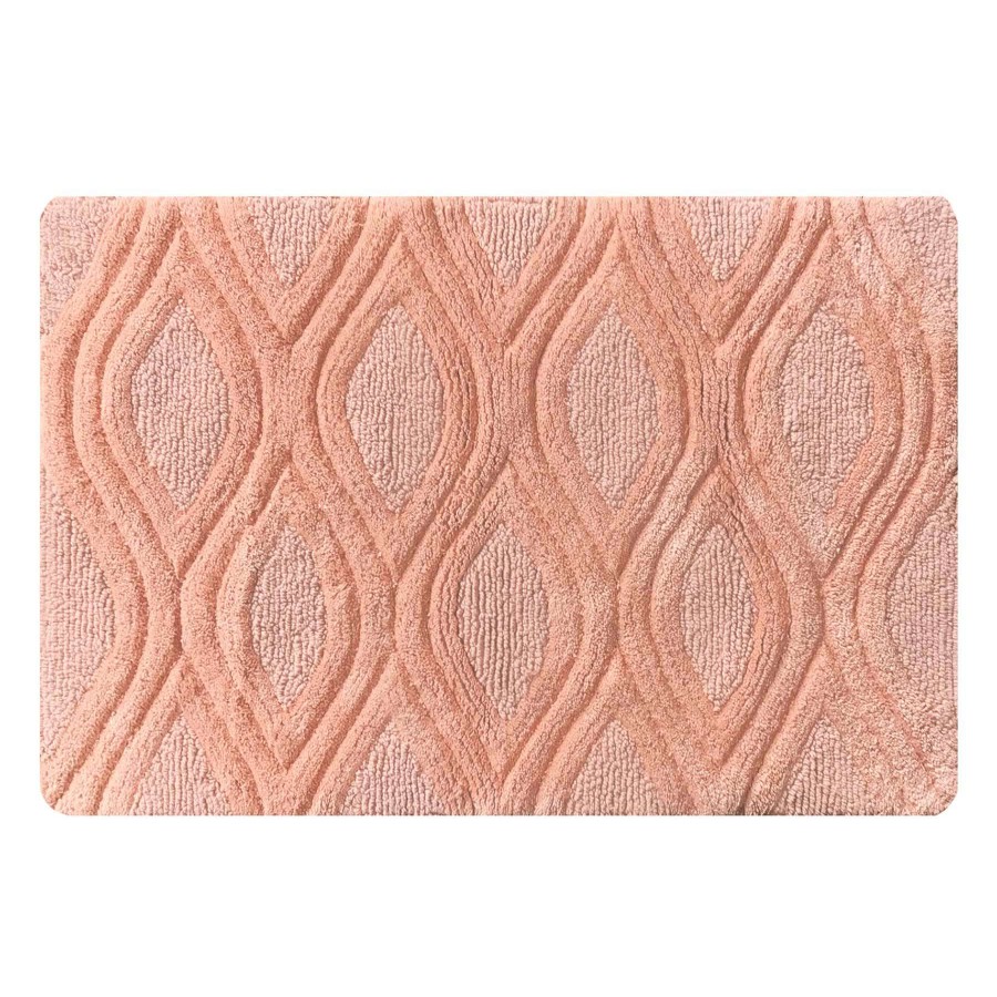 Bath * | Baldwin Peach Trellis Bath Mat, 20 30 High Quality