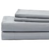 Bedding * | 4-Piece Grey Microfiber Sheet Set, Full Online