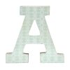 D Cor & Pillows * | Decal Wooden Alphabet A Best Quality