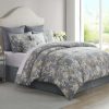 Bedding * | Akiro 8-Piece Grey Comforter Set, Queen Best Quality