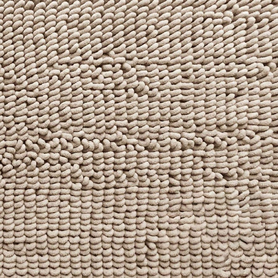 Bath * | Alyssa Taupe Bath Mat, 17 24 Fashion