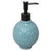 Bath * | Found & Fable Blue Fan Ceramic Soap Pump, 7 Free Delivery