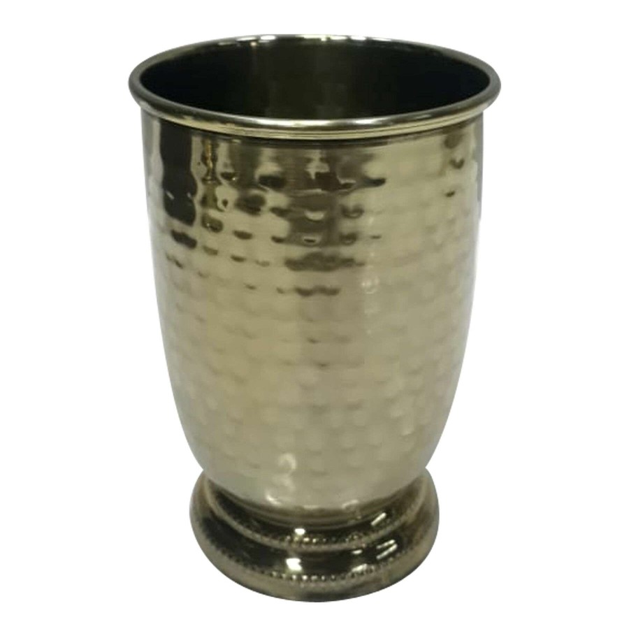 Bath * | Gold Metal Bath Tumbler Best Quality