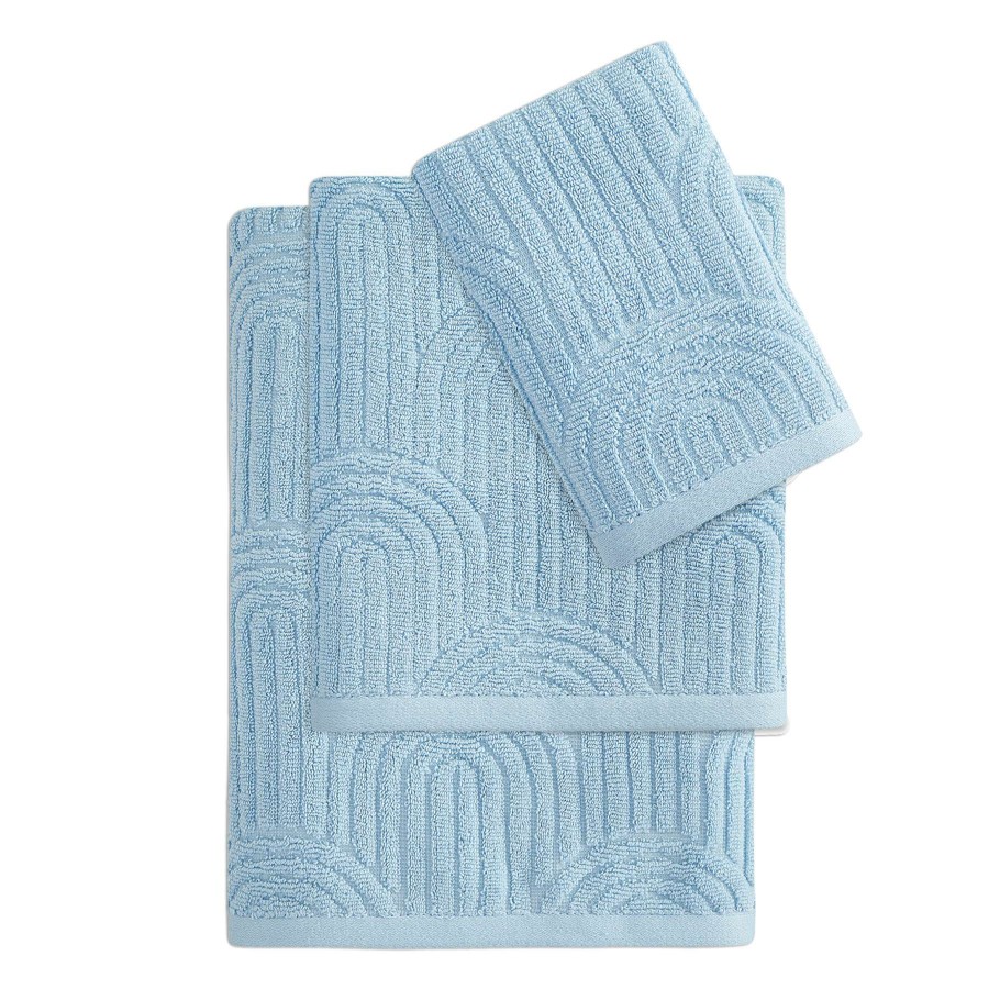 Bath * | Blue Rainbow Washcloth, 11 18 Gift Selection