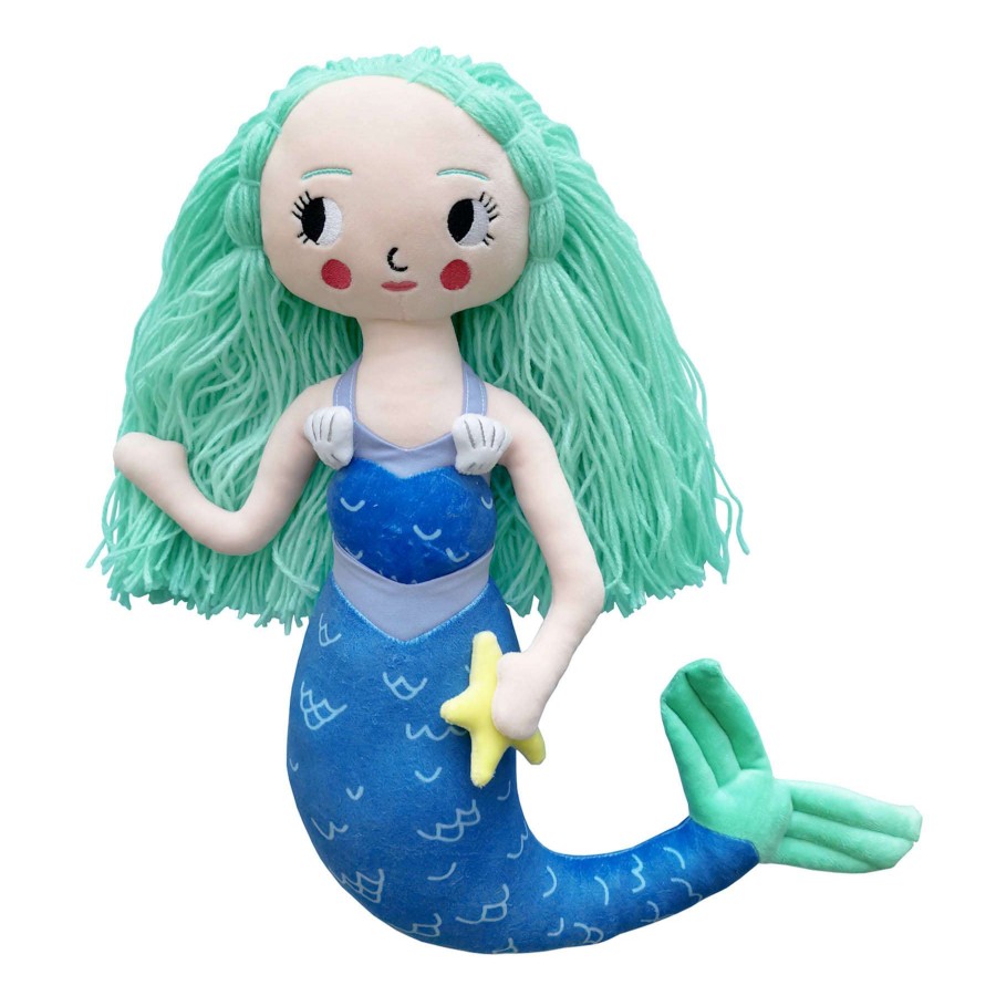 Kids' Bedding * | Mermaid Plush Throw Pillow High Quality