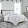 Bedding * | 5-Piece White Seersucker Comforter Set, Queen Promotion