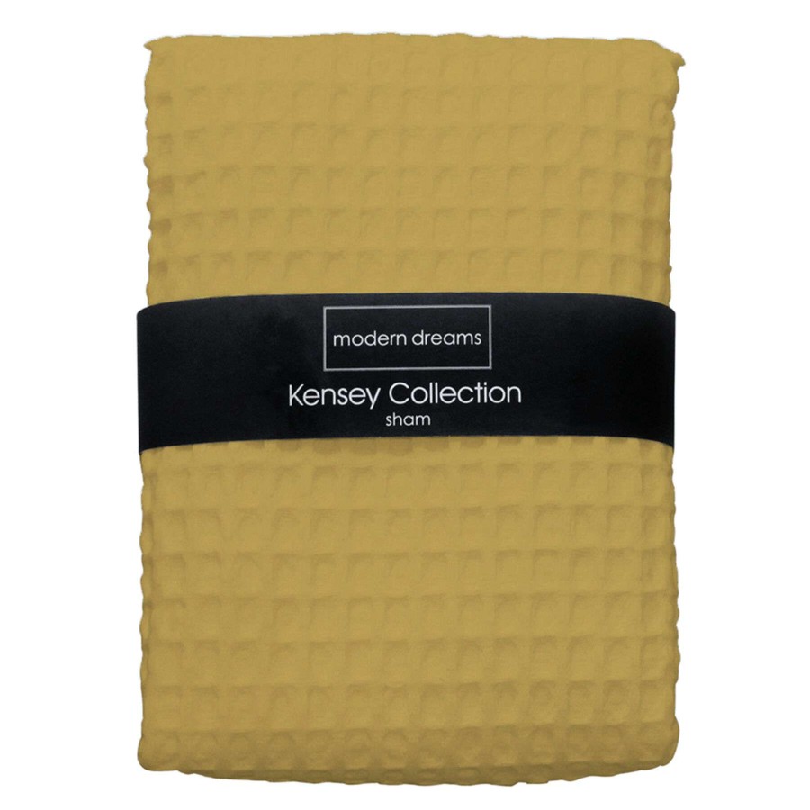 Bedding * | Kinsey Yellow Quilt Sham, King Online Store