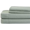 Bedding * | 3-Piece Sage Microfiber Sheet Set, Twin Featured