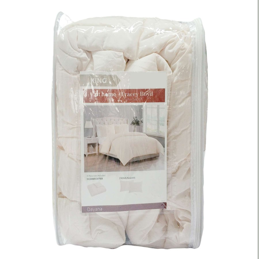 Bedding * | Tracey Boyd 3-Piece Dayana Comforter Set, King Online Store