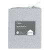 Bedding * | 4-Piece Dark Grey Jersey Sheet Set, Queen Promotion