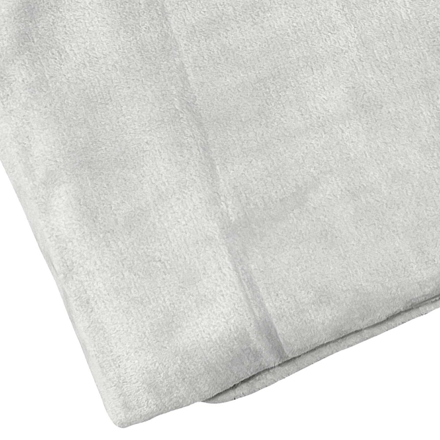 Throw Blankets * | Solid Grey Plush Throw Blanket, 50 60 100% Guarantee